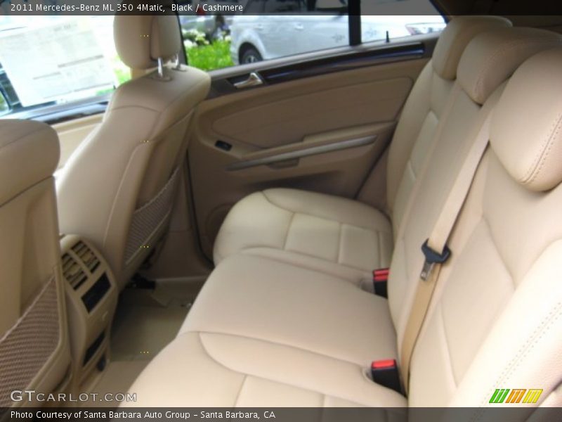 Black / Cashmere 2011 Mercedes-Benz ML 350 4Matic