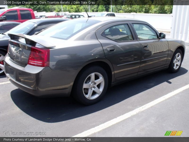 Dark Titanium Metallic / Dark Slate Gray 2008 Dodge Charger SE