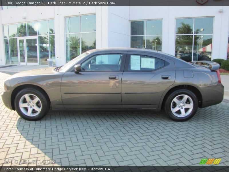 Dark Titanium Metallic / Dark Slate Gray 2008 Dodge Charger SE