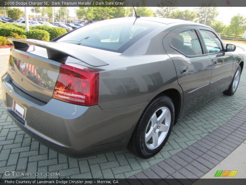 Dark Titanium Metallic / Dark Slate Gray 2008 Dodge Charger SE