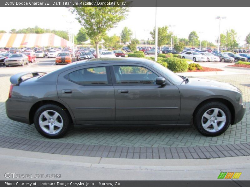 Dark Titanium Metallic / Dark Slate Gray 2008 Dodge Charger SE