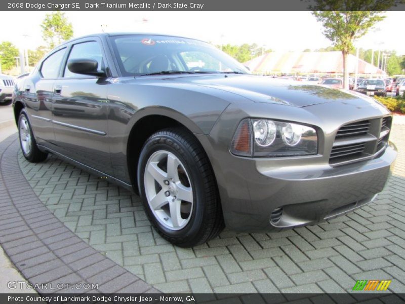 Dark Titanium Metallic / Dark Slate Gray 2008 Dodge Charger SE