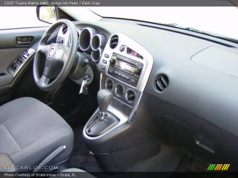 Indigo Ink Pearl / Dark Gray 2005 Toyota Matrix AWD