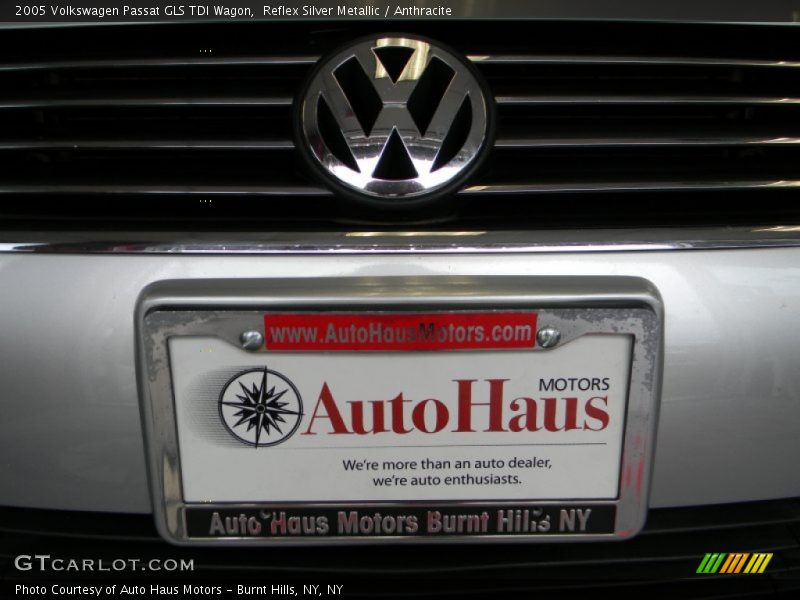 Reflex Silver Metallic / Anthracite 2005 Volkswagen Passat GLS TDI Wagon