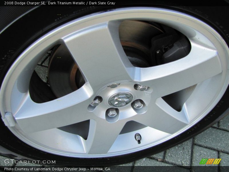 Dark Titanium Metallic / Dark Slate Gray 2008 Dodge Charger SE