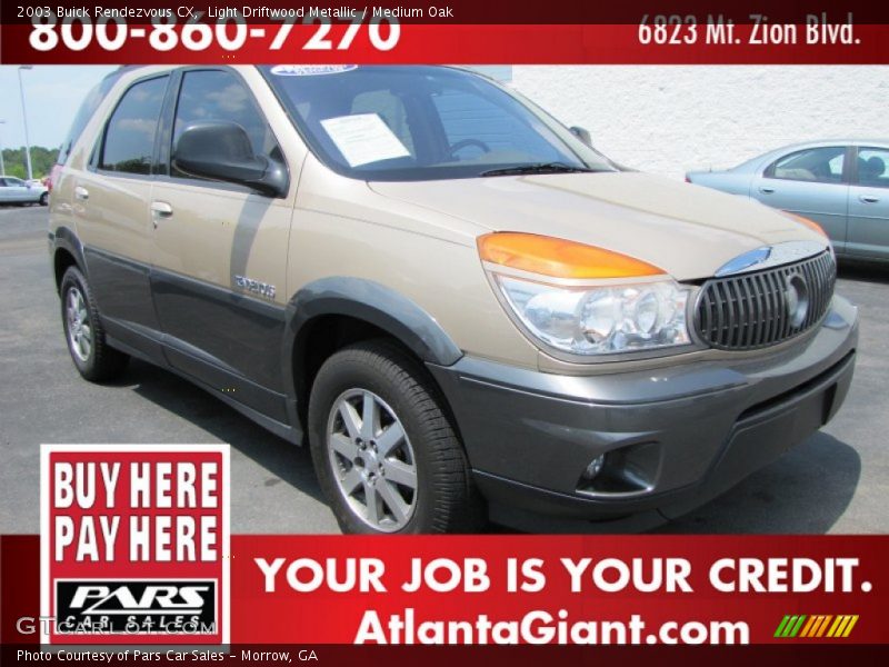 Light Driftwood Metallic / Medium Oak 2003 Buick Rendezvous CX