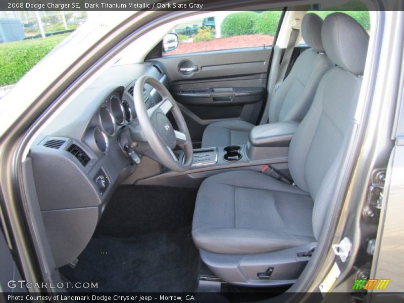 Dark Titanium Metallic / Dark Slate Gray 2008 Dodge Charger SE