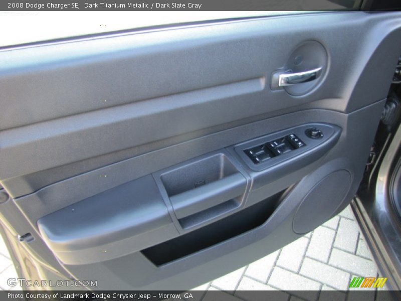 Dark Titanium Metallic / Dark Slate Gray 2008 Dodge Charger SE