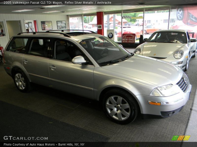 Reflex Silver Metallic / Anthracite 2005 Volkswagen Passat GLS TDI Wagon