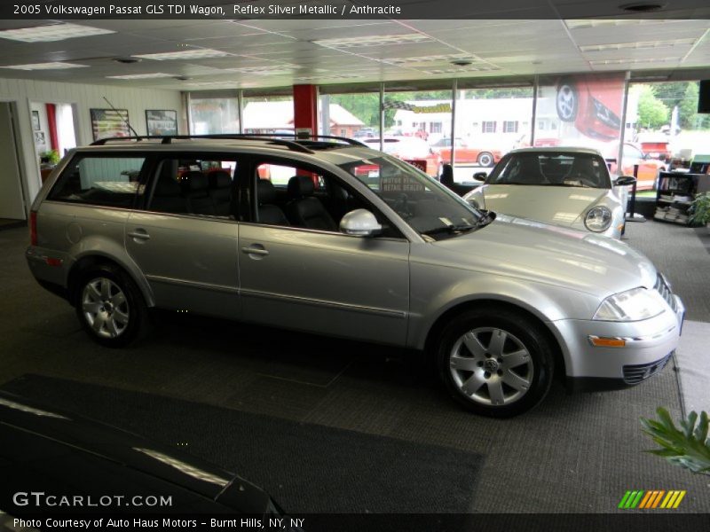 Reflex Silver Metallic / Anthracite 2005 Volkswagen Passat GLS TDI Wagon