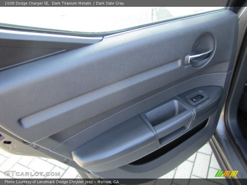 Dark Titanium Metallic / Dark Slate Gray 2008 Dodge Charger SE