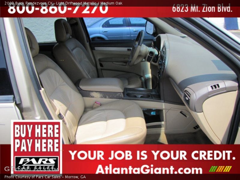 Light Driftwood Metallic / Medium Oak 2003 Buick Rendezvous CX