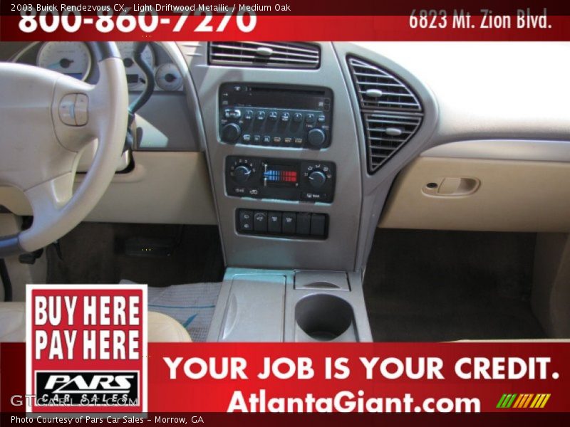 Light Driftwood Metallic / Medium Oak 2003 Buick Rendezvous CX
