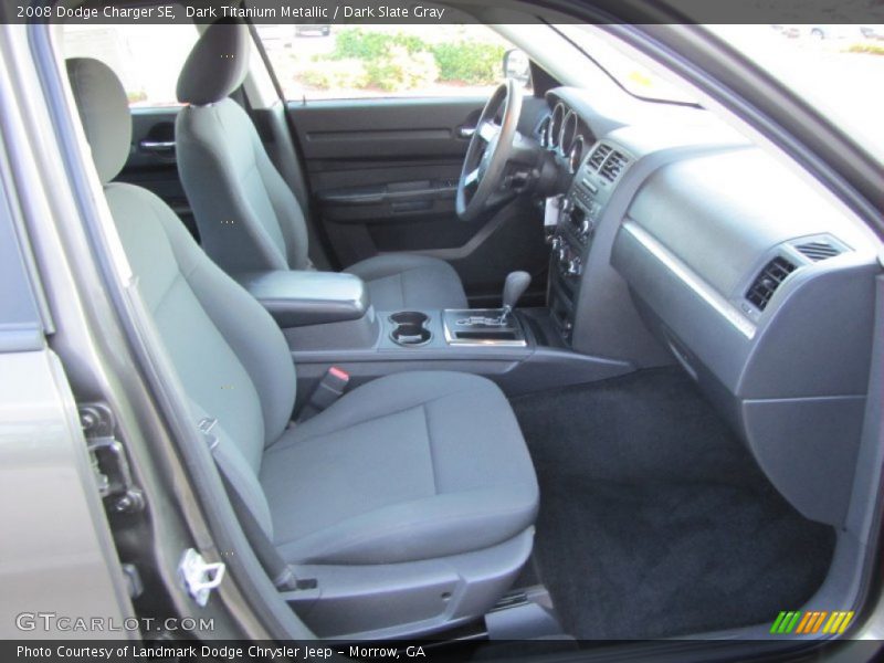 Dark Titanium Metallic / Dark Slate Gray 2008 Dodge Charger SE