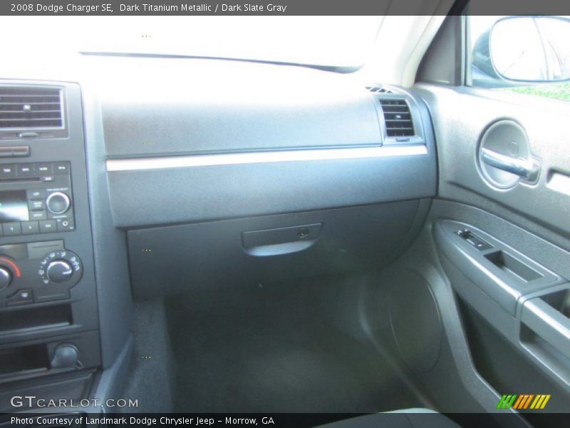 Dark Titanium Metallic / Dark Slate Gray 2008 Dodge Charger SE