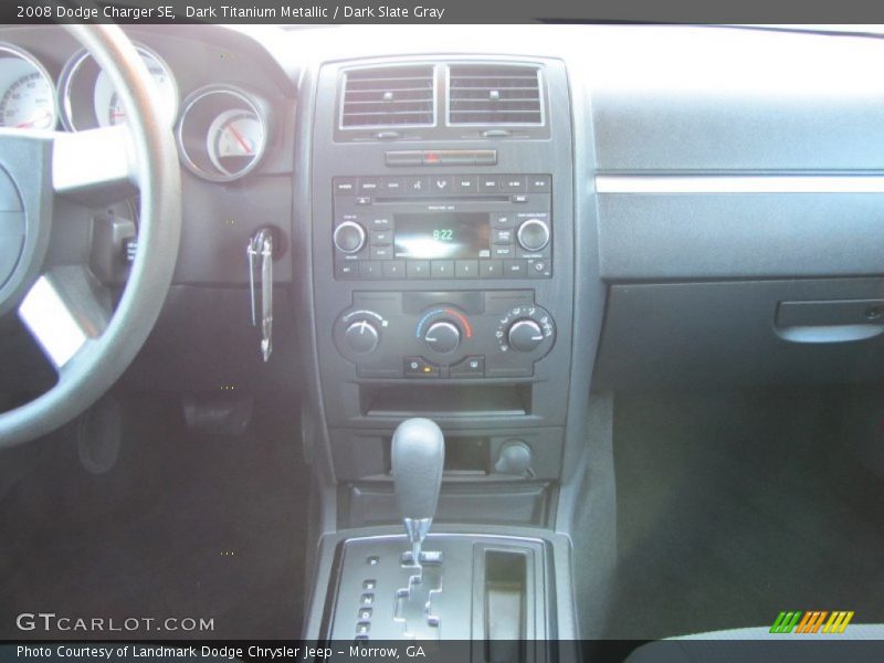 Dark Titanium Metallic / Dark Slate Gray 2008 Dodge Charger SE