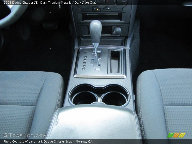 Dark Titanium Metallic / Dark Slate Gray 2008 Dodge Charger SE