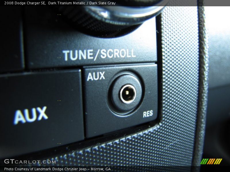 Dark Titanium Metallic / Dark Slate Gray 2008 Dodge Charger SE