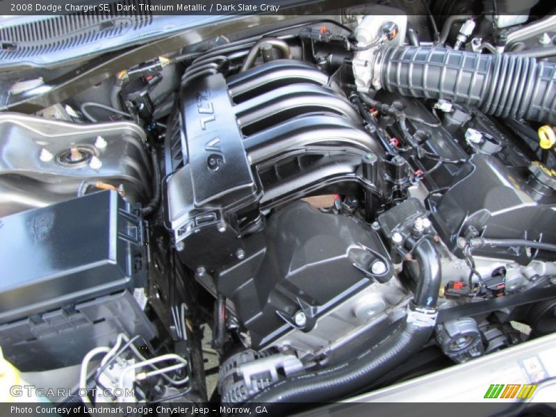 Dark Titanium Metallic / Dark Slate Gray 2008 Dodge Charger SE