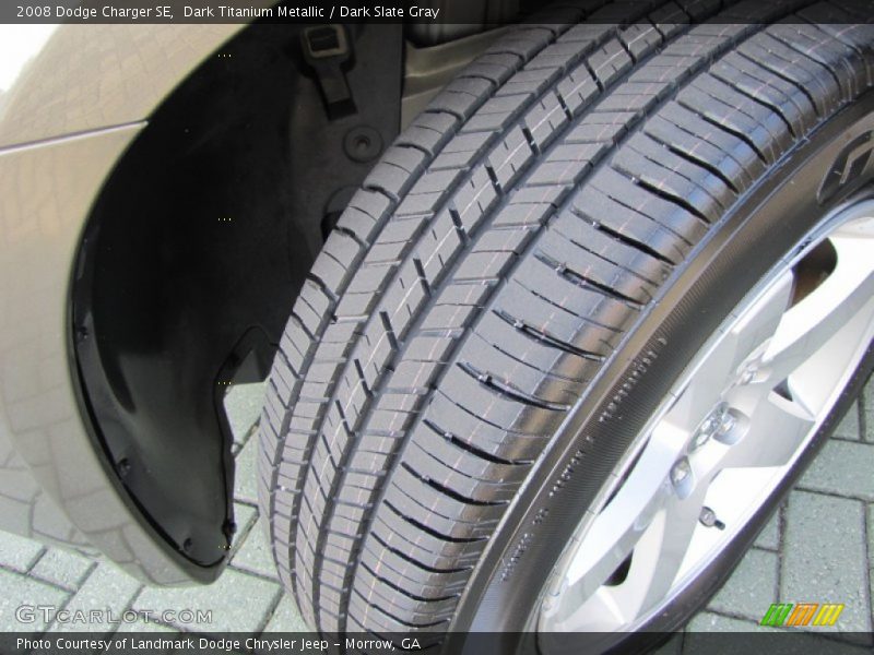 Dark Titanium Metallic / Dark Slate Gray 2008 Dodge Charger SE