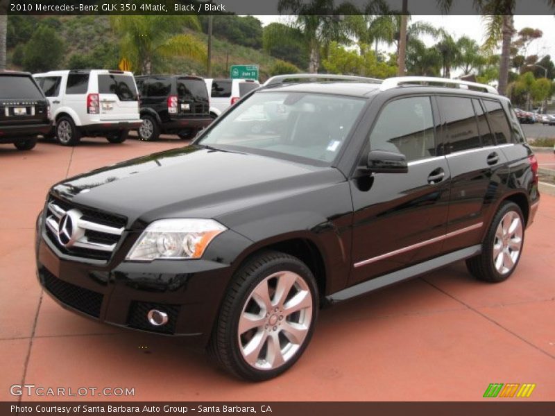 Black / Black 2010 Mercedes-Benz GLK 350 4Matic