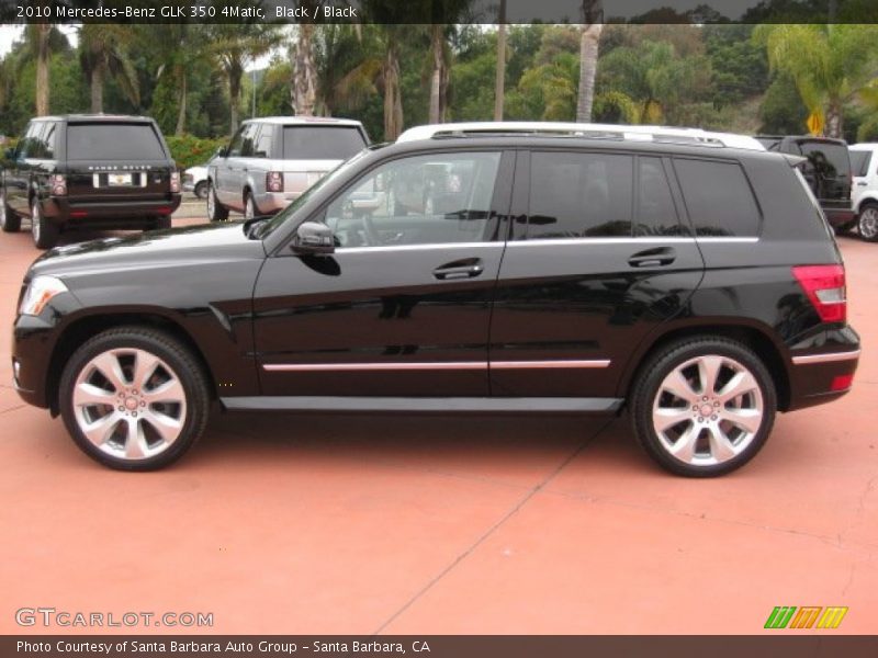 Black / Black 2010 Mercedes-Benz GLK 350 4Matic