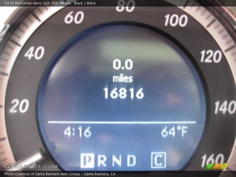 Black / Black 2010 Mercedes-Benz GLK 350 4Matic