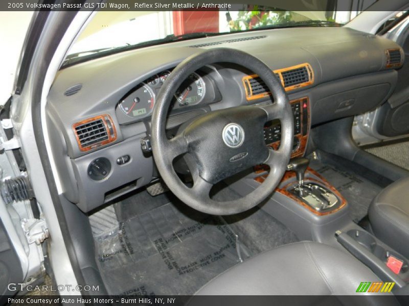 Reflex Silver Metallic / Anthracite 2005 Volkswagen Passat GLS TDI Wagon