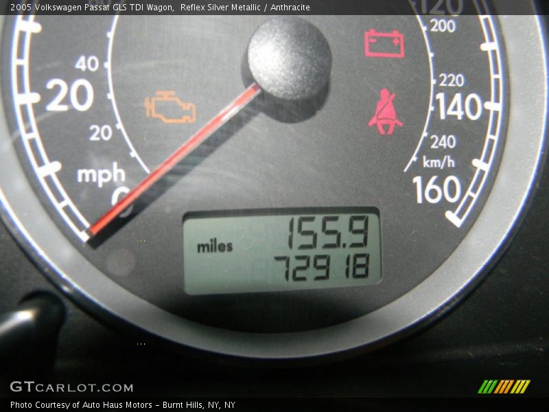 Reflex Silver Metallic / Anthracite 2005 Volkswagen Passat GLS TDI Wagon