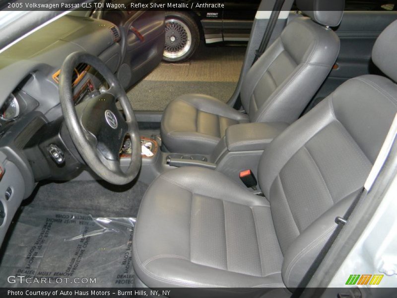 Reflex Silver Metallic / Anthracite 2005 Volkswagen Passat GLS TDI Wagon