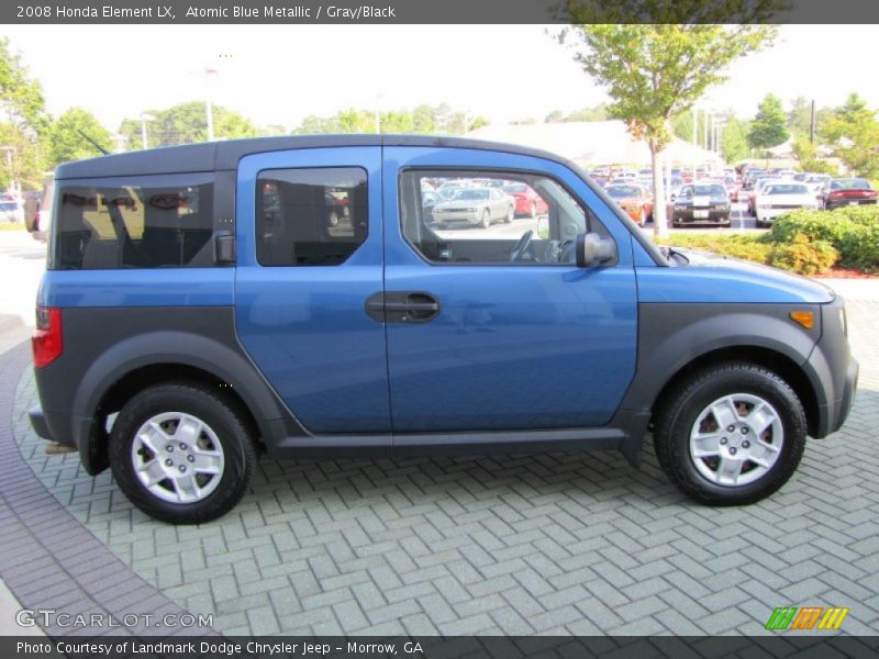 Atomic Blue Metallic / Gray/Black 2008 Honda Element LX
