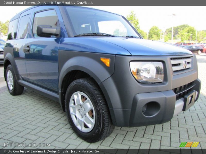 Atomic Blue Metallic / Gray/Black 2008 Honda Element LX