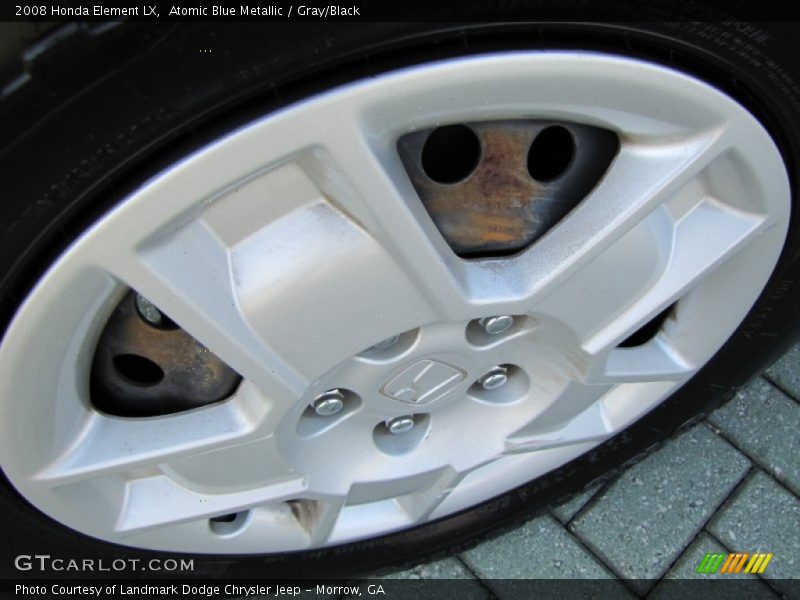 Atomic Blue Metallic / Gray/Black 2008 Honda Element LX