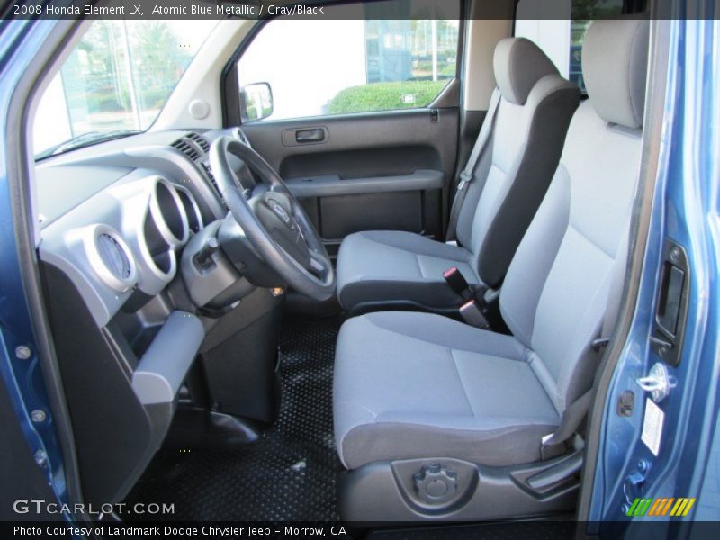  2008 Element LX Gray/Black Interior
