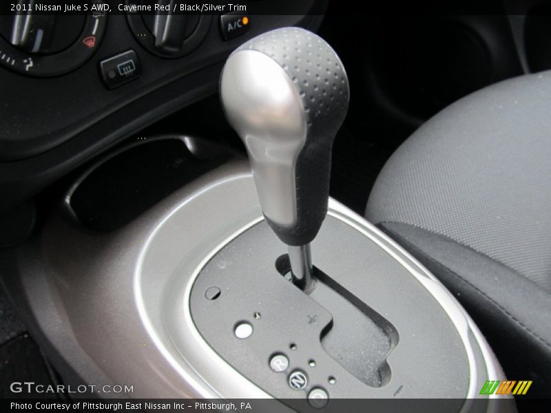  2011 Juke S AWD Xtronic CVT Automatic Shifter