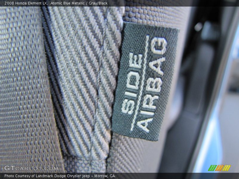 Atomic Blue Metallic / Gray/Black 2008 Honda Element LX