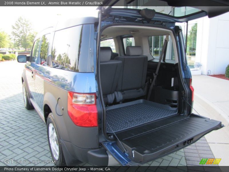 Atomic Blue Metallic / Gray/Black 2008 Honda Element LX