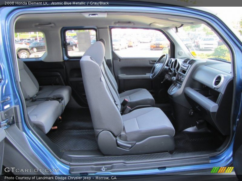  2008 Element LX Gray/Black Interior