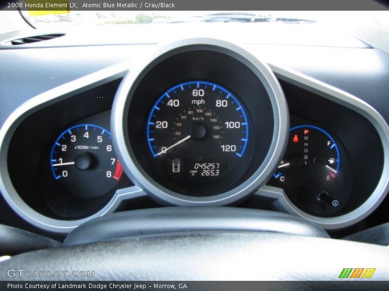  2008 Element LX LX Gauges