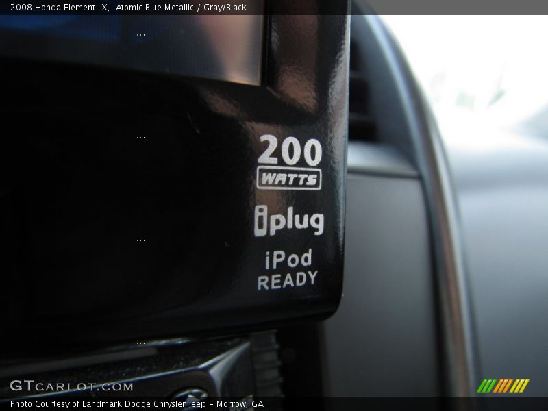 Atomic Blue Metallic / Gray/Black 2008 Honda Element LX