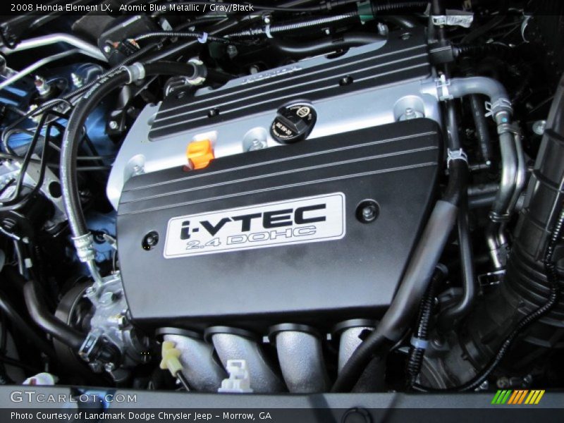  2008 Element LX Engine - 2.4 Liter DOHC 16-Valve VVT 4 Cylinder