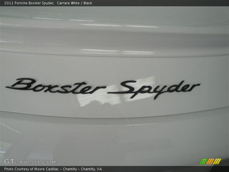  2011 Boxster Spyder Logo