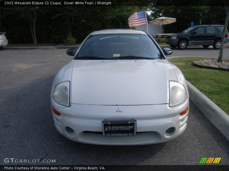 Dover White Pearl / Midnight 2003 Mitsubishi Eclipse GS Coupe