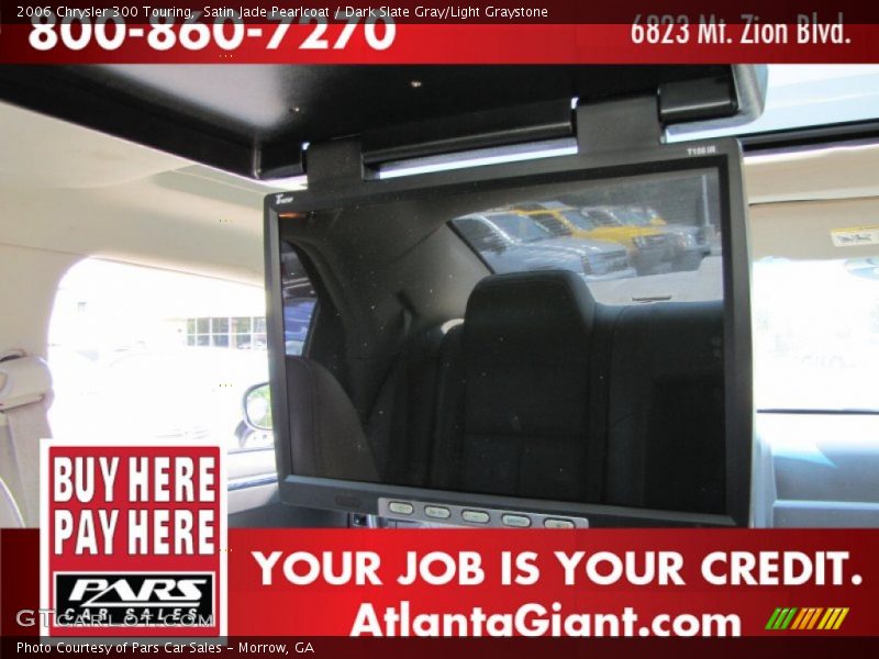Satin Jade Pearlcoat / Dark Slate Gray/Light Graystone 2006 Chrysler 300 Touring