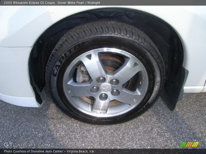 Dover White Pearl / Midnight 2003 Mitsubishi Eclipse GS Coupe