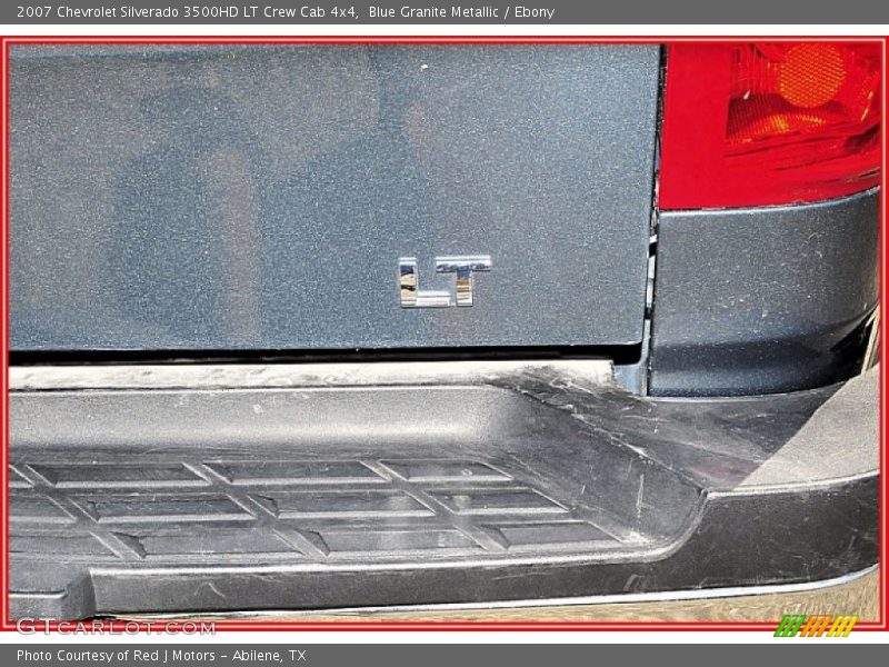 Blue Granite Metallic / Ebony 2007 Chevrolet Silverado 3500HD LT Crew Cab 4x4