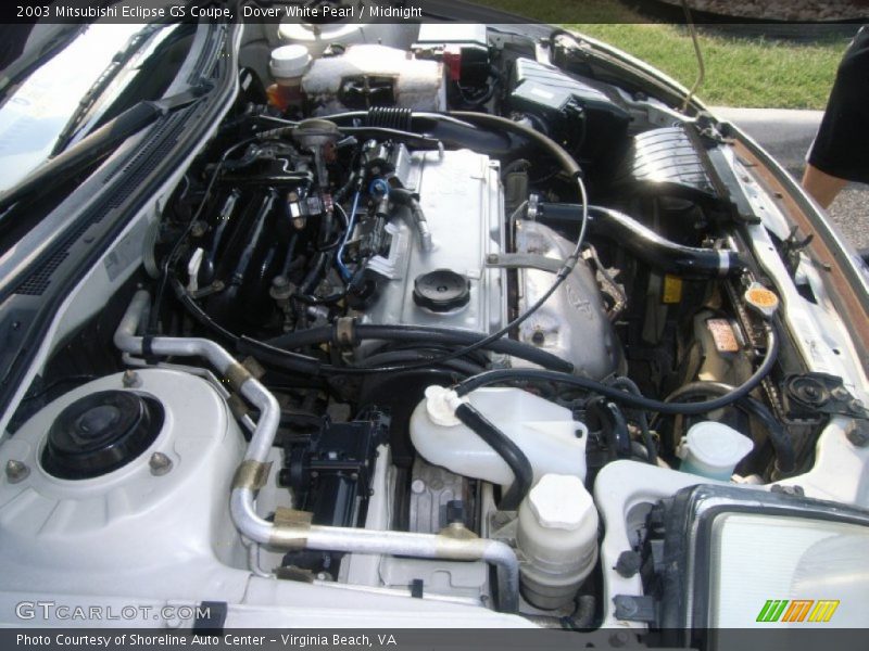 Dover White Pearl / Midnight 2003 Mitsubishi Eclipse GS Coupe