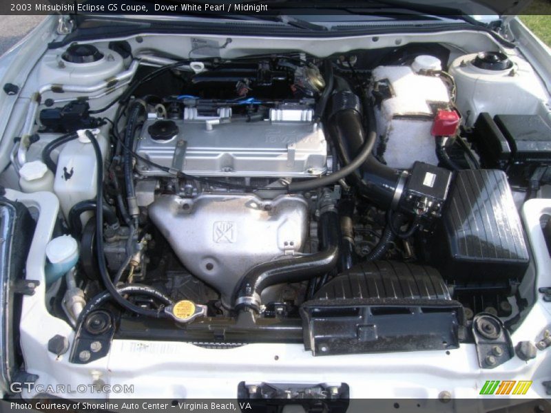 Dover White Pearl / Midnight 2003 Mitsubishi Eclipse GS Coupe