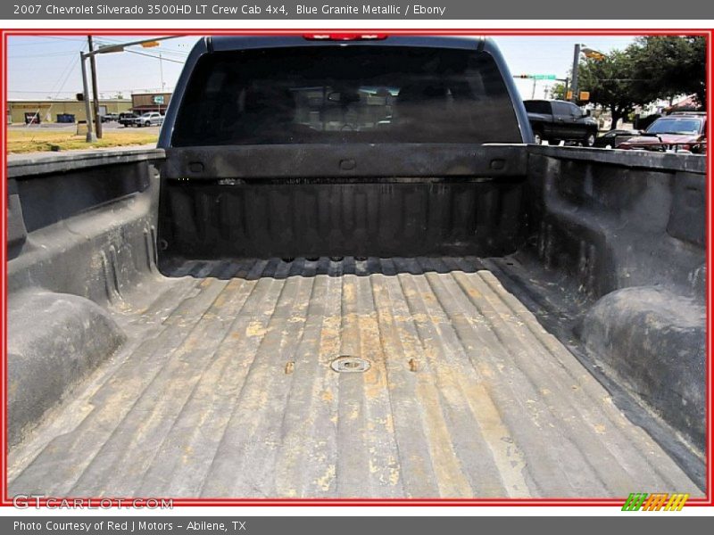 Blue Granite Metallic / Ebony 2007 Chevrolet Silverado 3500HD LT Crew Cab 4x4