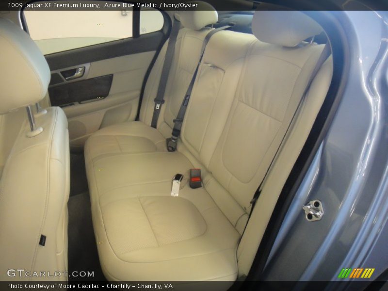 Azure Blue Metallic / Ivory/Oyster 2009 Jaguar XF Premium Luxury